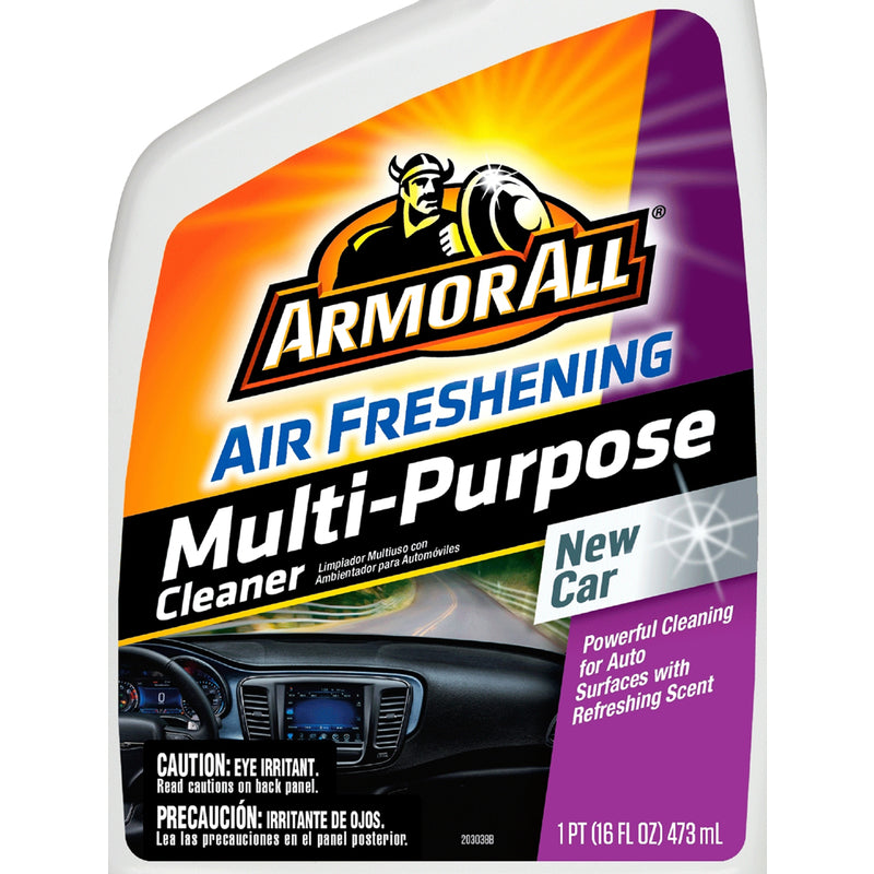 Armor All Multi-Surface Air Freshening Cleaner Spray New Car Scent 16 oz
