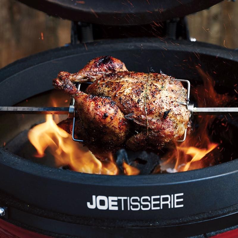 Kamado Joe JoeTisserie Stainless Steel Grill Rotisserie 27 in. L X 18 in. W 1 pk