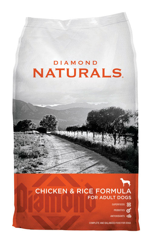 Diamond Naturals Adult Chicken and Rice Dry Dog Food 40 lb