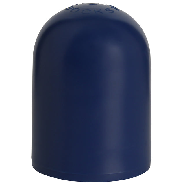RUBBER PIPE CAP BLUE