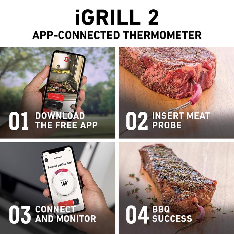 Weber iGrill 2 Digital Bluetooth Enabled Grill/Meat Thermometer