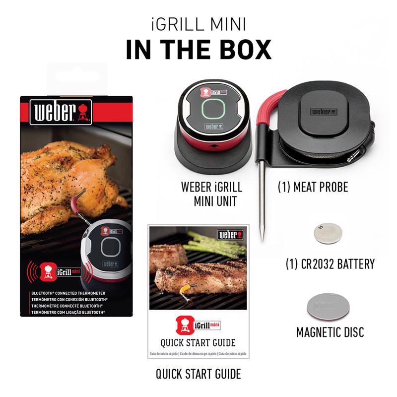 Weber iGrill Mini Digital Bluetooth Enabled Grill/Meat Thermometer