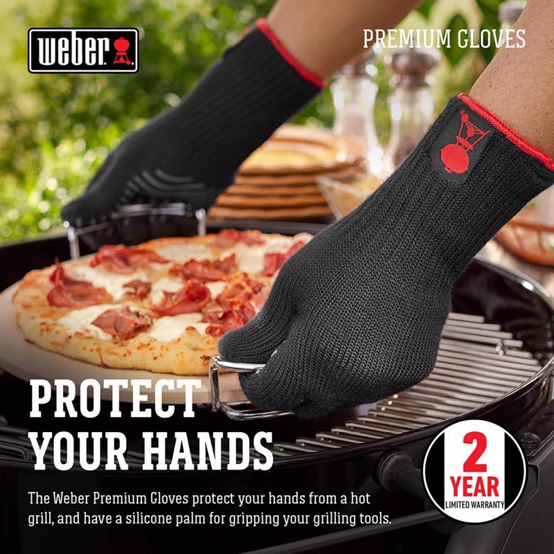 Weber Premium Fabric Grilling Glove 6.7 in. W 1 pk