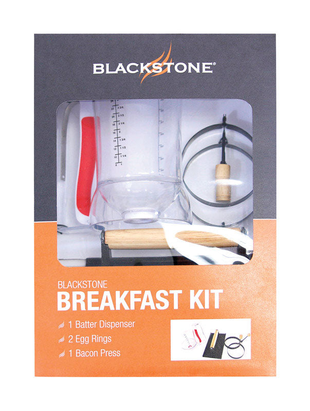 Blackstone Plastic/Stainless Steel Griddle Breakfast Set 4 pc