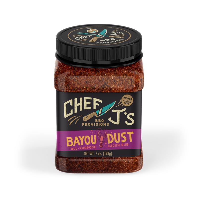 BBQ RUB BAYOU DUST 7OZ