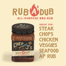 Chef J's BBQ Provisions Rub-A-Dub BBQ Rub 8 oz