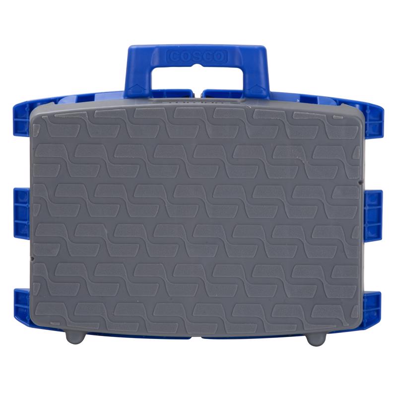 Cosco 8.46 in. H X 14.02 in. W X 9.84 in. D 300 lb. capacity 1 step Plastic Folding Step Stool