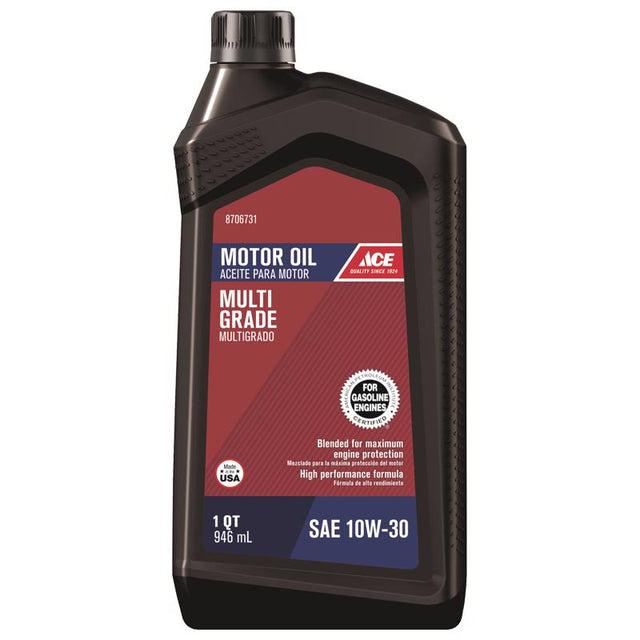 MOTOR OIL 10W30 QT ACE