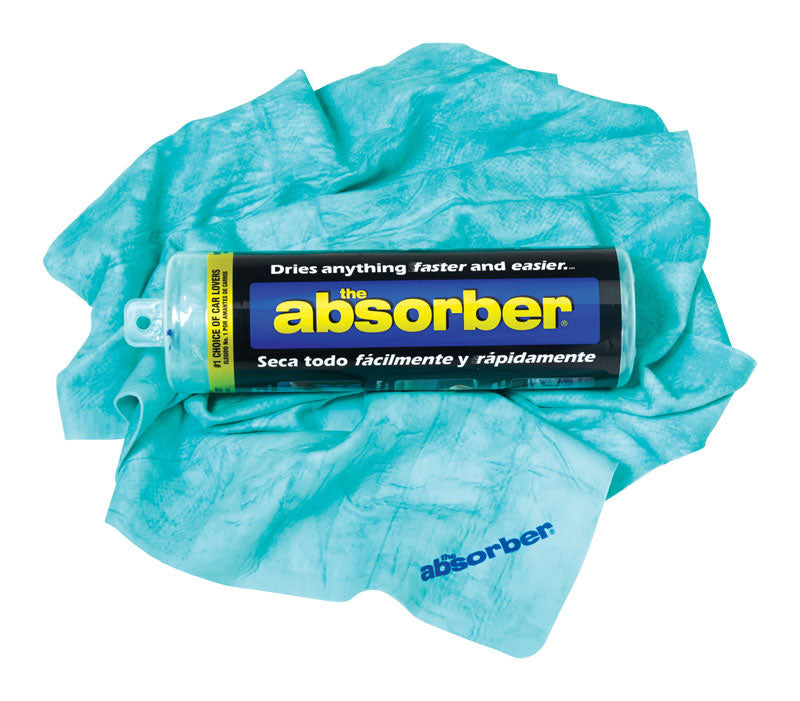 The Absorber 27 in. L X 17 in. W Synthetic Chamois 1 pk