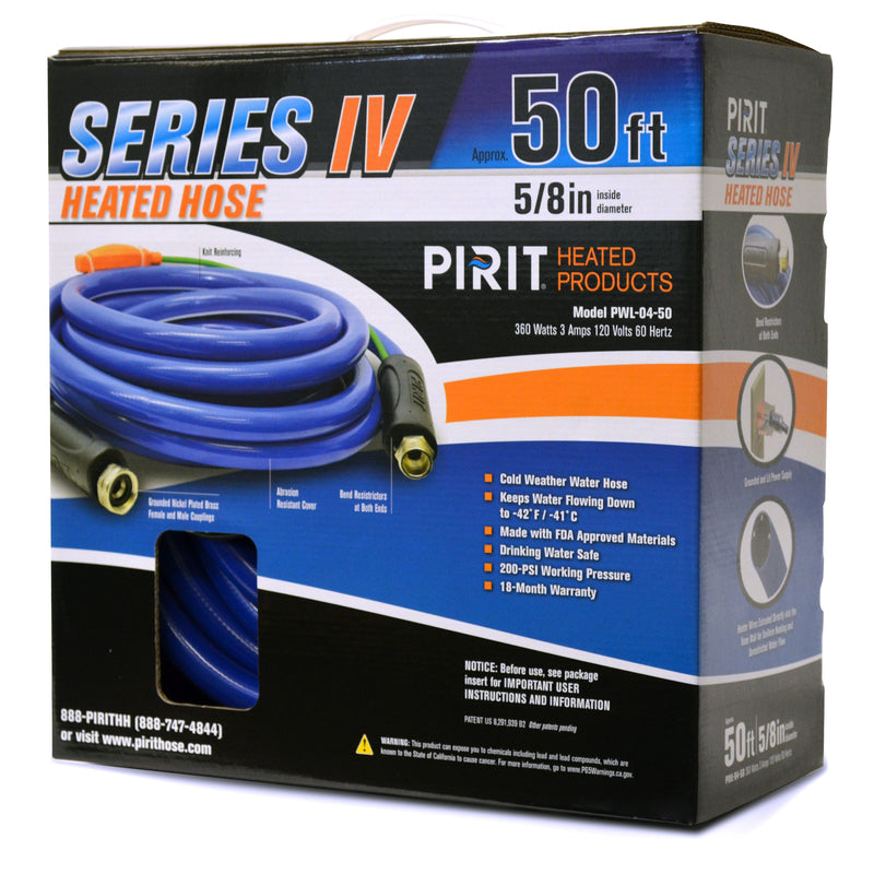 Pirit Series IV Heated Hose 1 pk