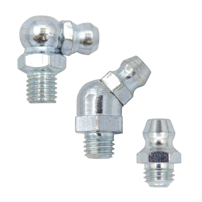 LubriMatic 45 degree/90 degree Grease Fittings 8 pk