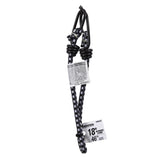 Keeper Black/White Bungee Cord 18 in. L X 0.315 in. 1 pk