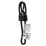 Keeper Black Bungee Cord 18 in. L X 0.315 in. 1 pk