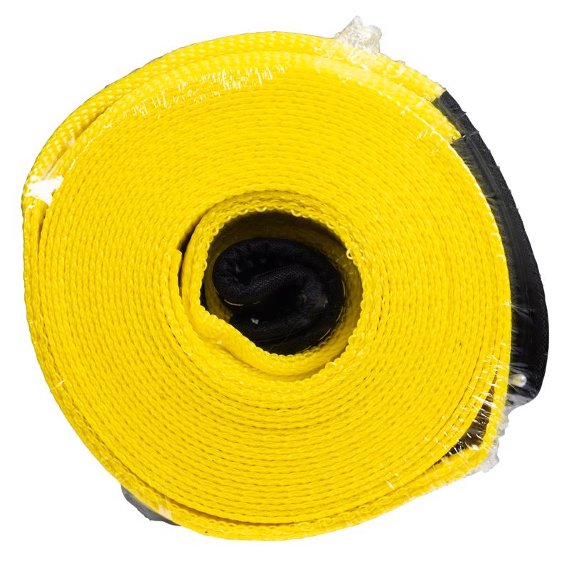 Keeper 4 in. W X 30 ft. L Yellow Vehicle Recovery Strap 10000 lb 1 pk
