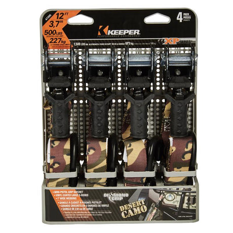 TIE DOWN RTCH BLK 12'4PK