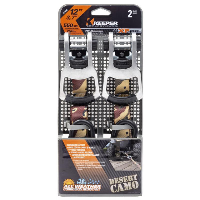 TIE-DOWN 12' CAMO 550#