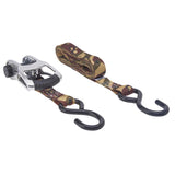 Keeper 1 in. W X 12 ft. L Camo Ratchet Tie Down Strap 550 lb 2 pk