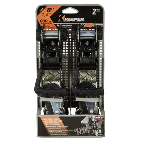 TIE-DOWN 8' 800# 2PK