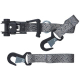 Keeper Ergo-Torque 1.25 in. W X 8 ft. L Gray Ratchet Tie Down Strap 800 lb 2 pk
