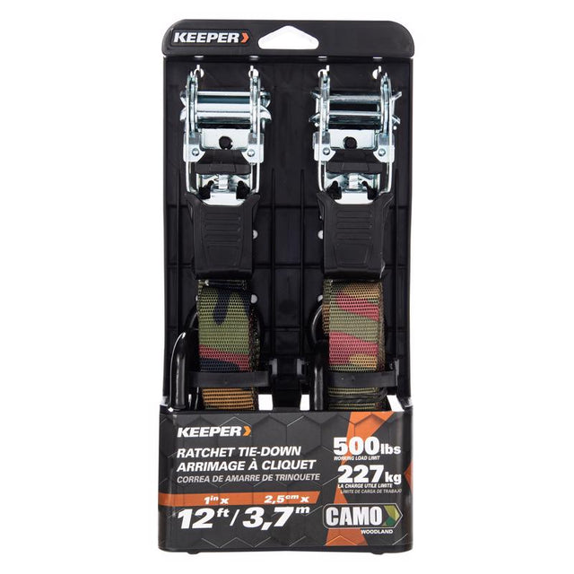 TIE DOWN RTCH CAMO 12'2PK