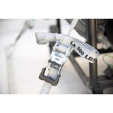 Keeper 1 in. W X 15 ft. L Gray Ratchet Tie Down Strap 500 lb 4 pk