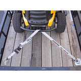 Keeper 1.5 in. W X 14 ft. L Gray Ratchet Tie Down Strap 1000 lb 2 pk