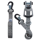 Keeper 1.25 in. W X 8 ft. L Gray Tie Down w/Ratchet 1000 lb 2 pk