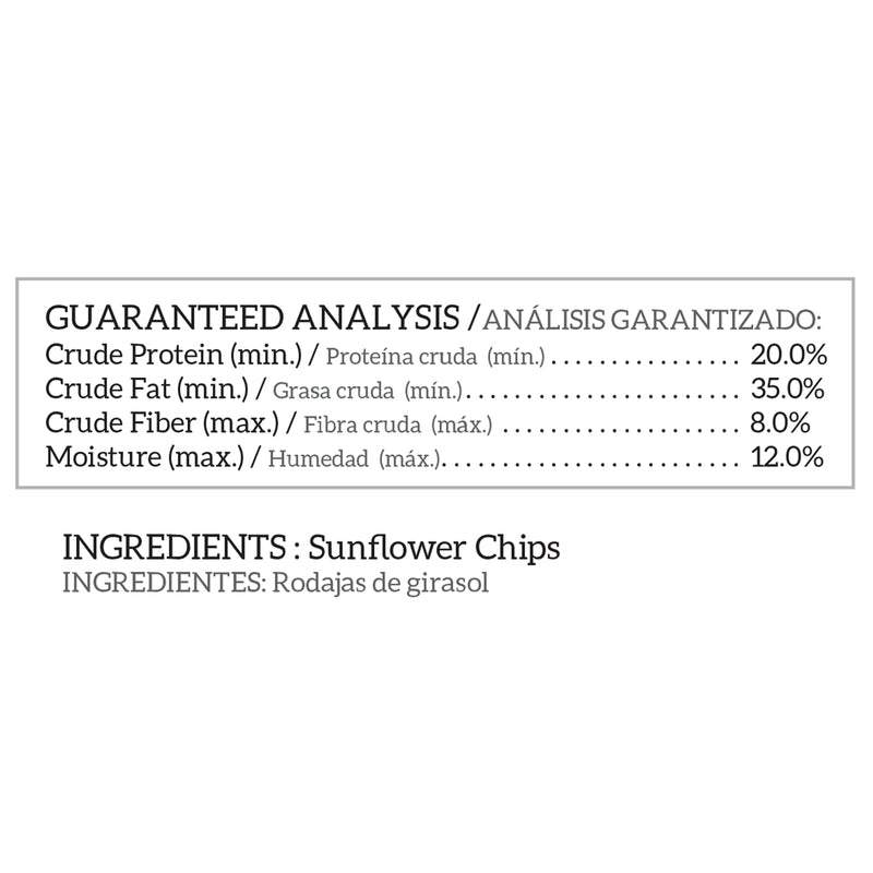 Ace Songbird Sunflower Sunflower Chips 8 lb