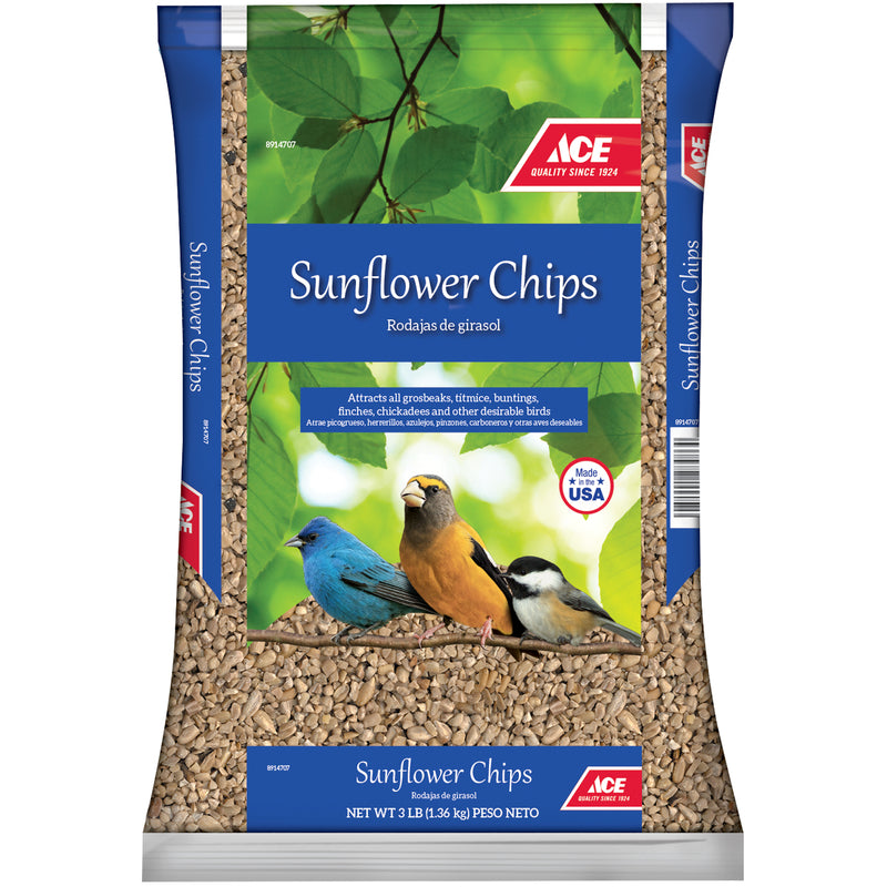 Ace Assorted Species Sunflower Sunflower Chips 3 lb