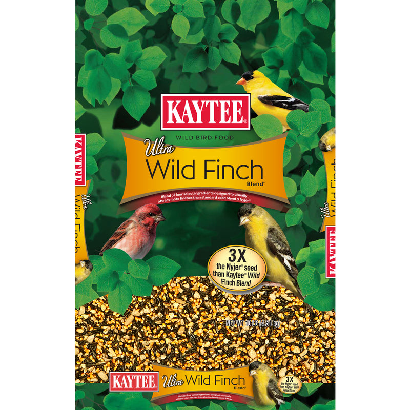 Kaytee Ultra Wild Finch Blend Songbird Niger Seed Wild Bird Food 10 lb