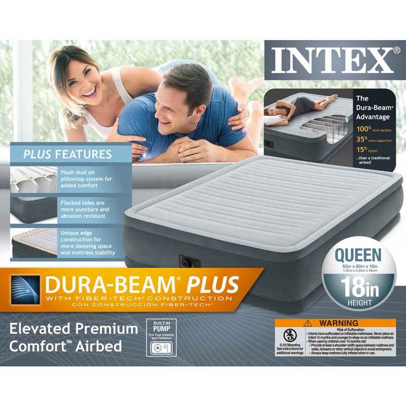 Intex Air Mattress Queen Pump Included