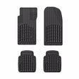 FLOORMAT SET BLK WTHRTCH