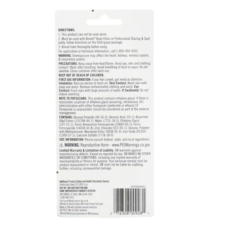 Bondo Cream Hardener 2.75 oz