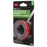 3M Double Sided 1/2 in. W X 5 ft. L Molding Tape Red