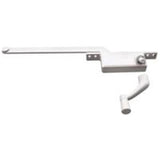 Prime-Line White Steel Right Single-Arm Casement Window Operator For Steel Framed Windows