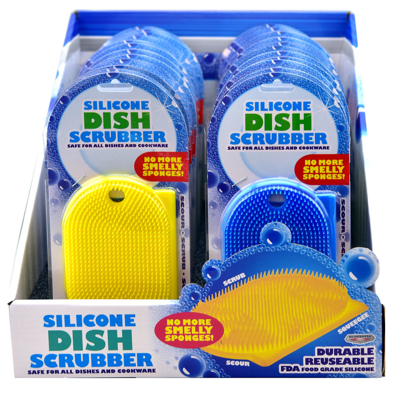 SCRUBBER ASST SILCN 1PK