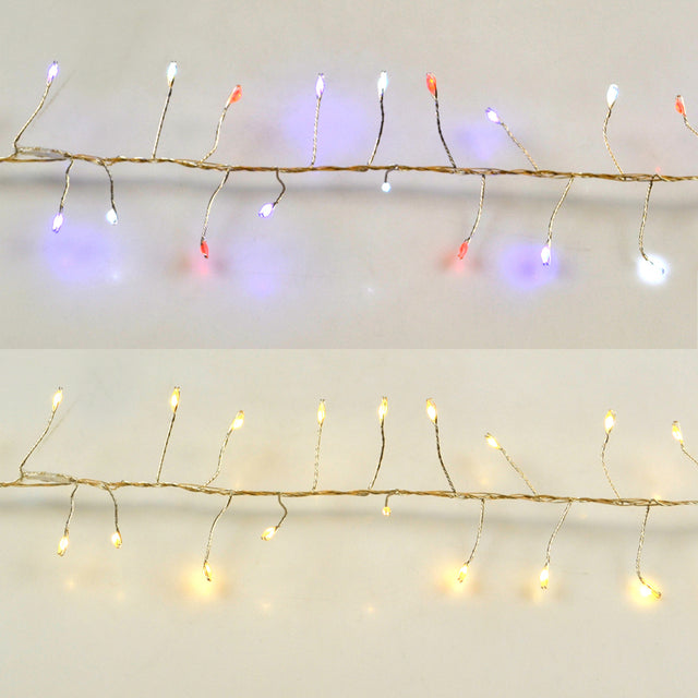 LIGHT SET BATTERY CLR 9'