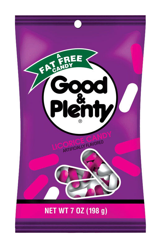 CANDY GOOD&PLENTY 7OZ