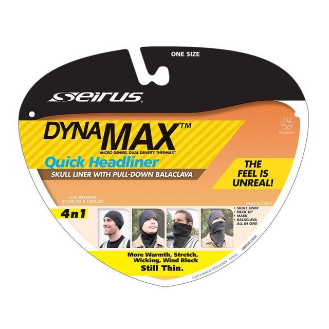 Seirus Dynamax Winter Hat Black One Size Fits All