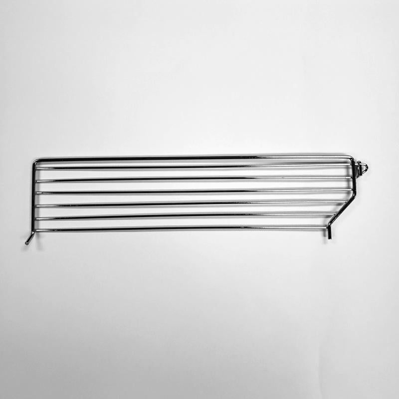 Silver Steel Shelf Divider 3 in. H X 16 in. L 20 pk