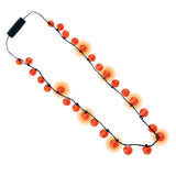 Magic Seasons Halloween Flashing Bulb Necklace Plastic 1 pk