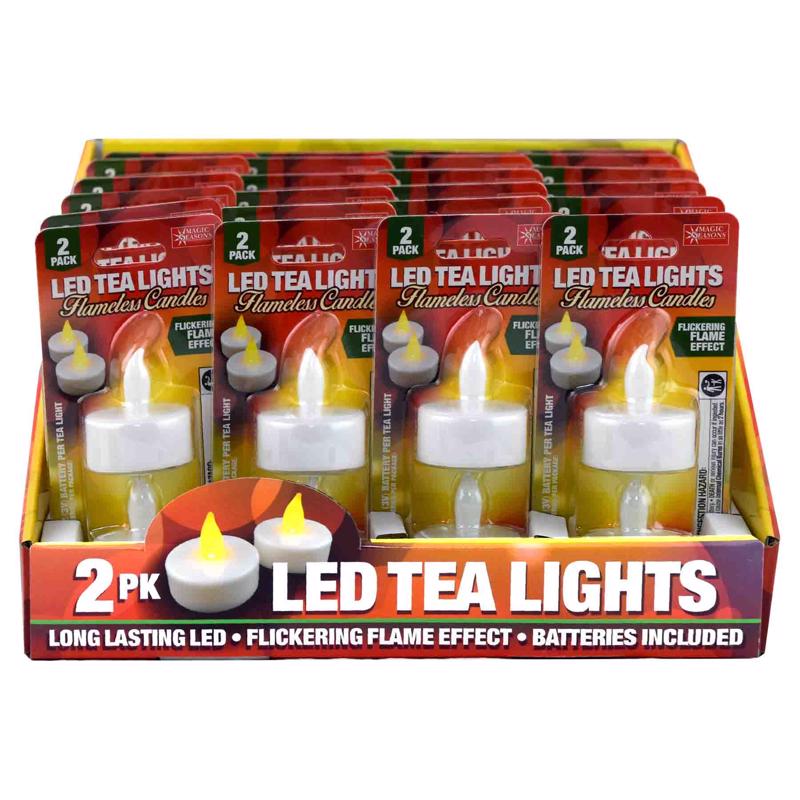 LED FLAMELESS TEA LGHTS