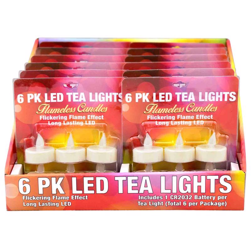 LED FLAMELESS TEA LGHTS