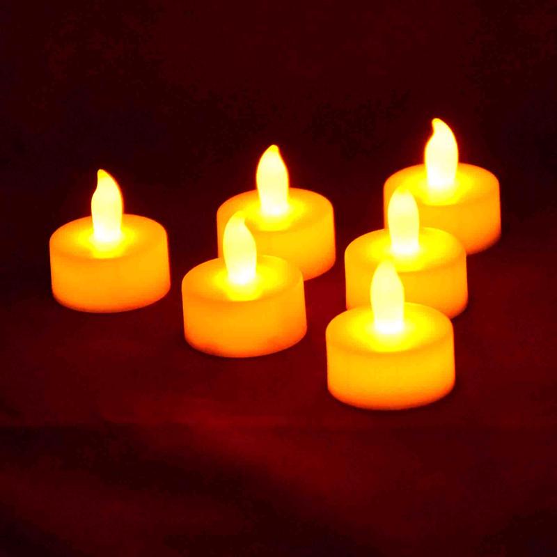 Magic Seasons White No Scent LED Flameless Tea Lights