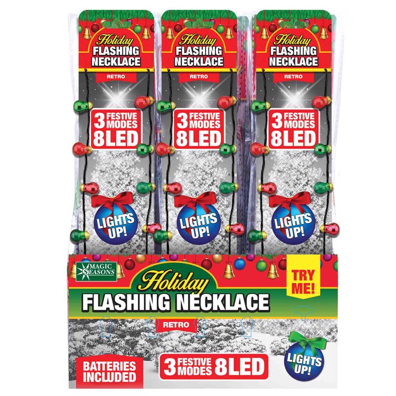 RETRO CMAS FLASH NECKLC