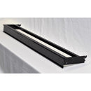 Black Metal Crosstube 2.5 in. H X 8 in. W X 48 in. L