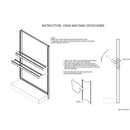 Black Metal Crosstube 2.5 in. H X 8 in. W X 48 in. L