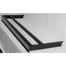 Black Metal Crosstube 2 in. H X 15 in. W X 48 in. L