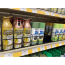 3.7 in. H X 48 in. W X 16 in. D Black Metal Spray Paint Display