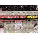 7 in. H X 48 in. W X 9 in. D Black Metal Bulk Saw Blade Pegboard Display